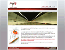 Tablet Screenshot of mpa.ie
