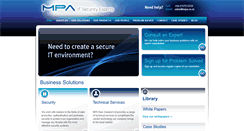 Desktop Screenshot of mpa.co.nz